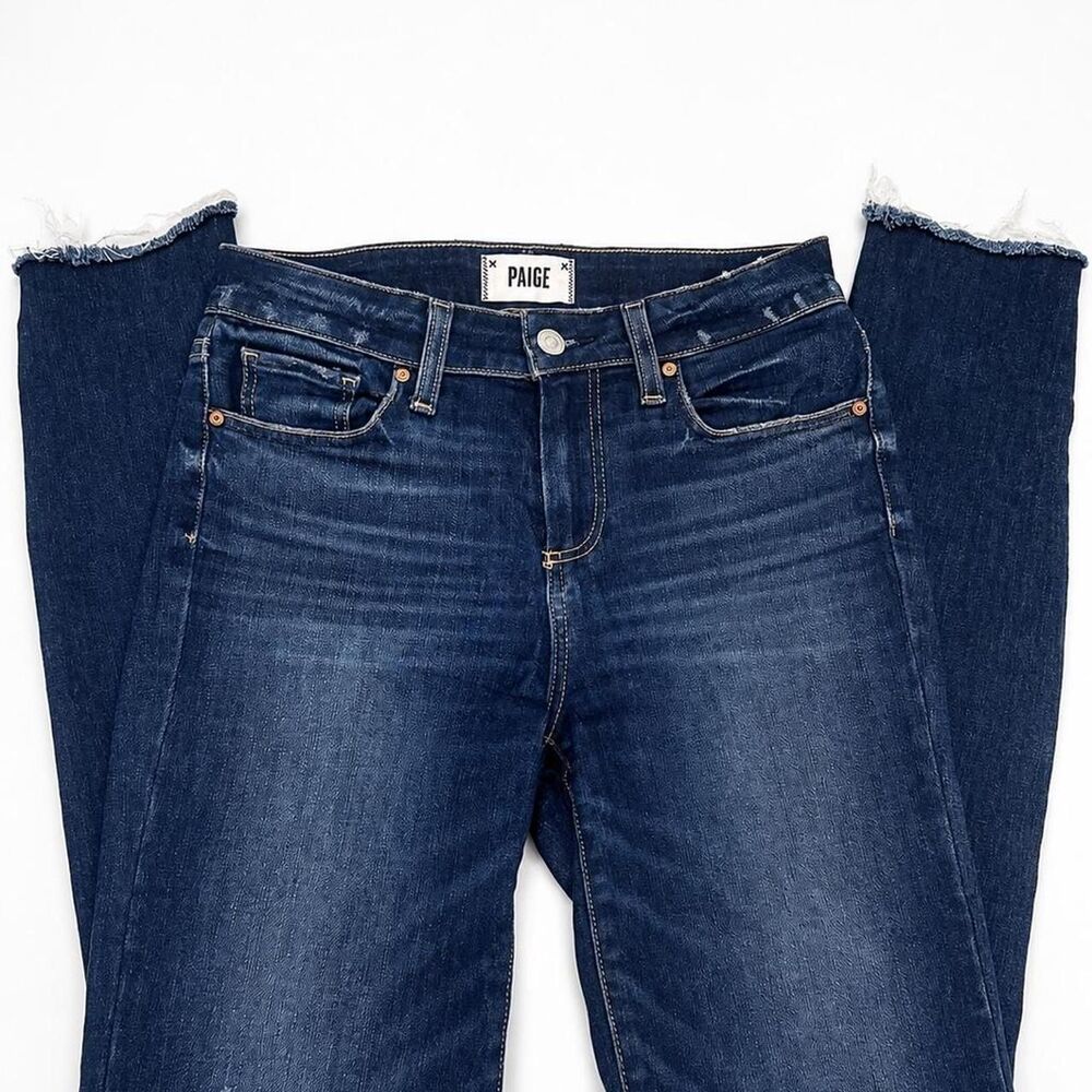 Paige Women's Blue and Navy Jeans